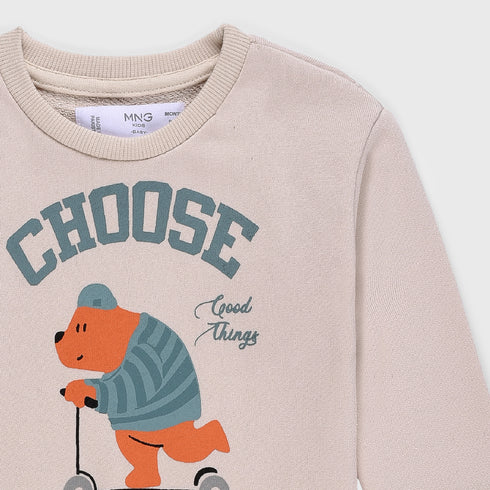 Good Things Terry Sweatshirt (Cream)